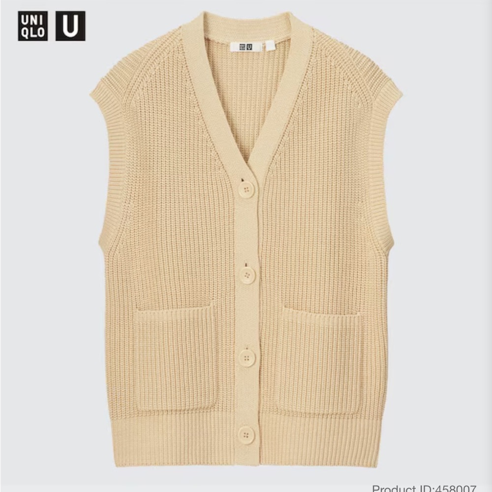 Uniqlo Sleeveless Cardigan